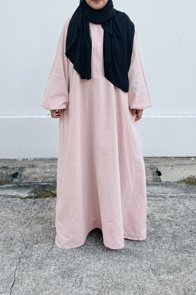 Everyday Cotton Dress : Blush