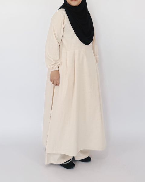 Long Tunic Set : Creme