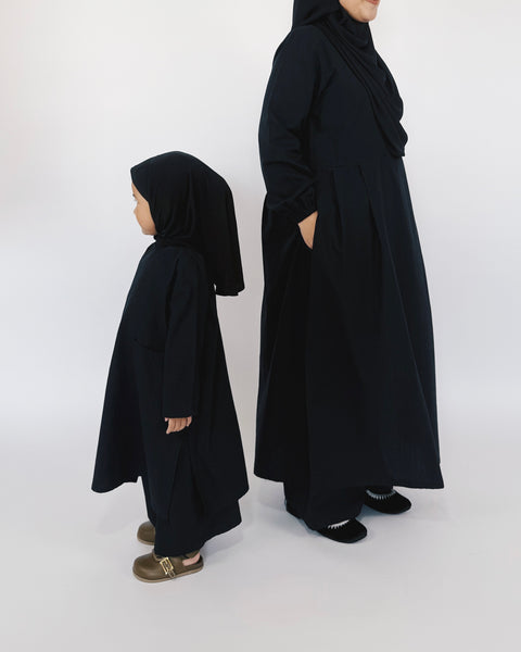 Long Tunic Set : Black