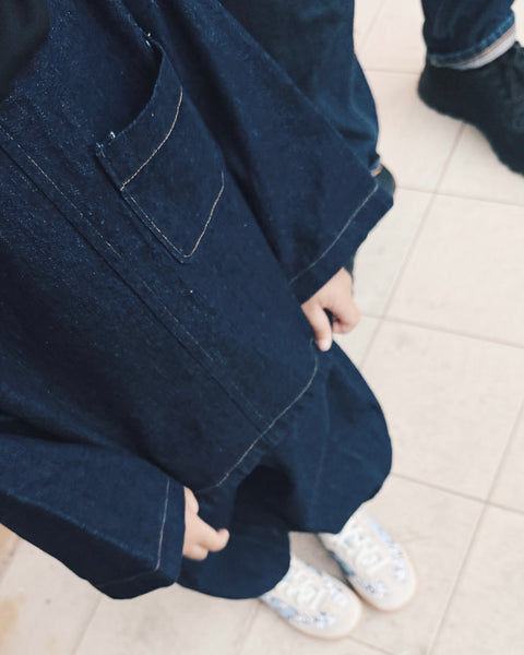 Denim : Boxy Top