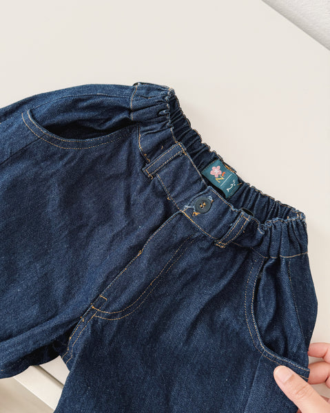 Denim : Barrel Pants