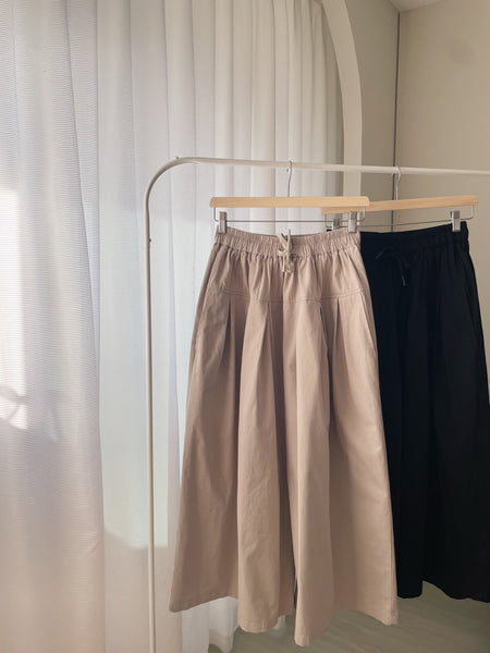 Super Wide Pants : Beige