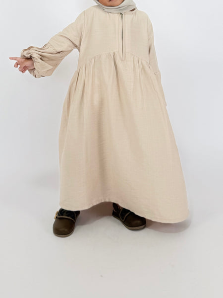 Aisyah Dress : Sand