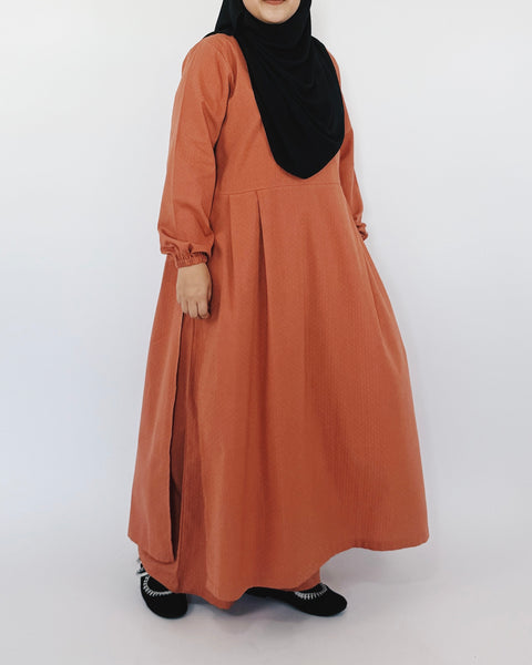 Long Tunic Set : Brick