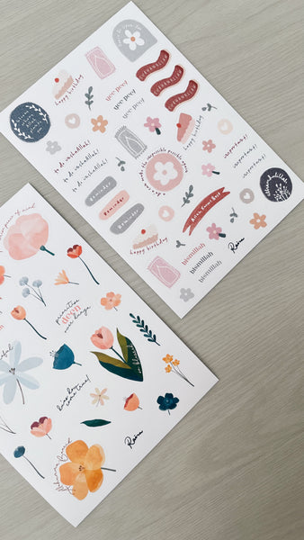 Sticker Sheet Set