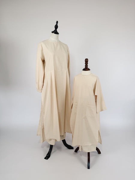 Long Tunic Set : Creme