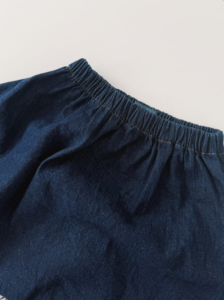Denim : Flare Skirt