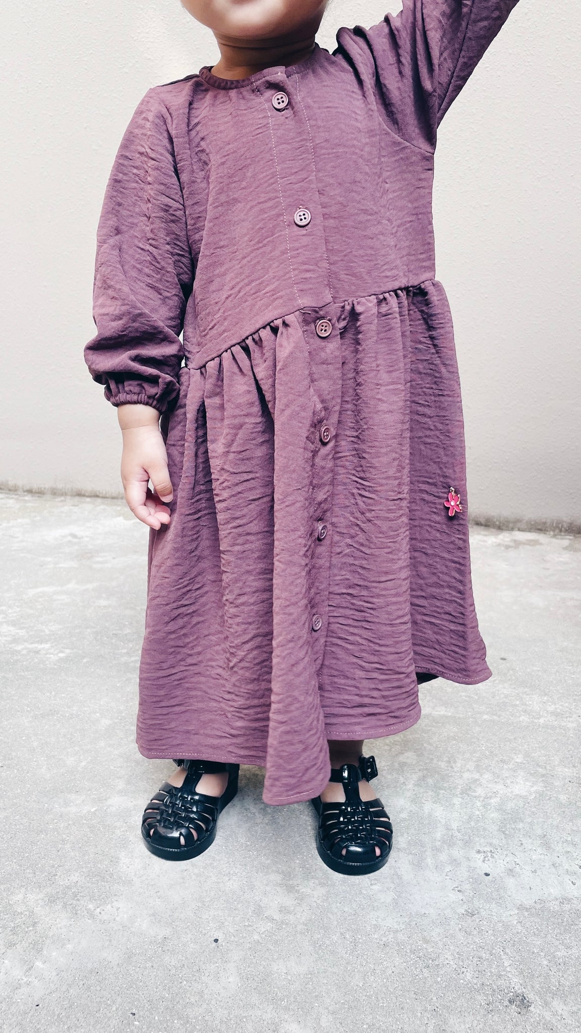 Aisyah Dress : Berry