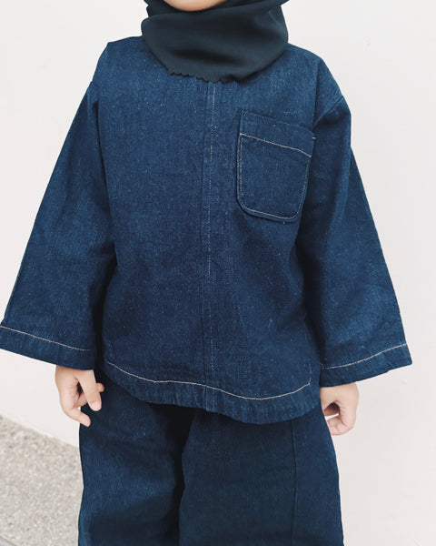 Denim : Boxy Top