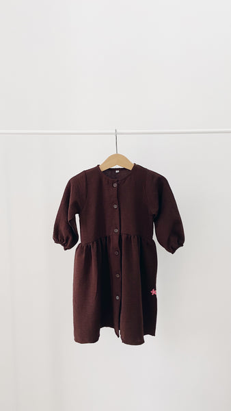 Aisyah Dress : Brown