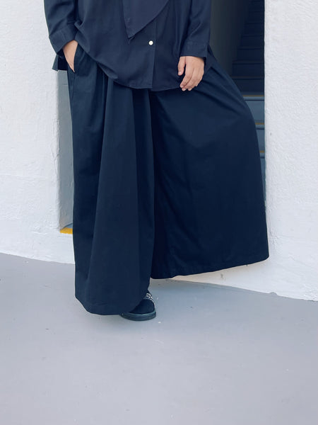Super Wide Pants : Black