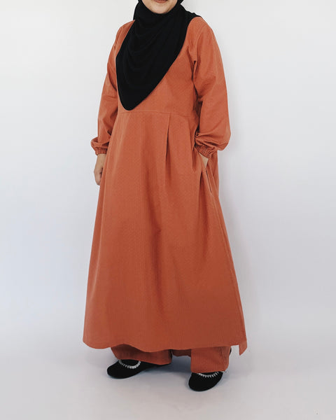 Long Tunic Set : Brick