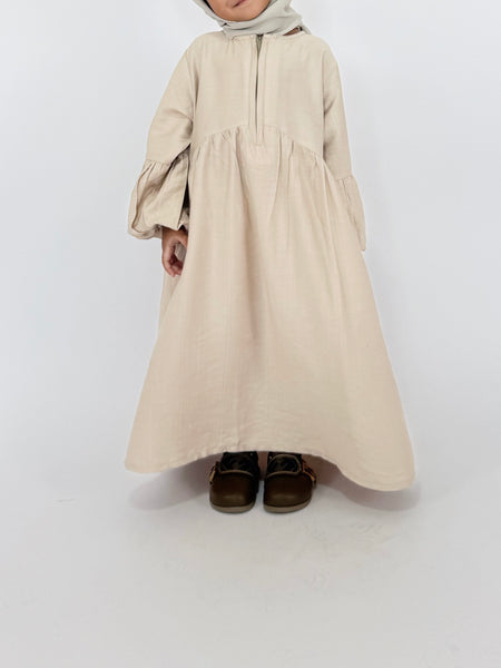 Aisyah Dress : Sand