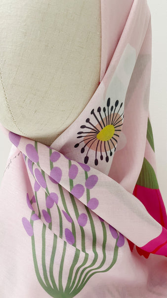 Voile Scarf 45” : Pink