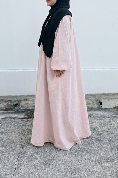 Everyday Cotton Dress : Blush