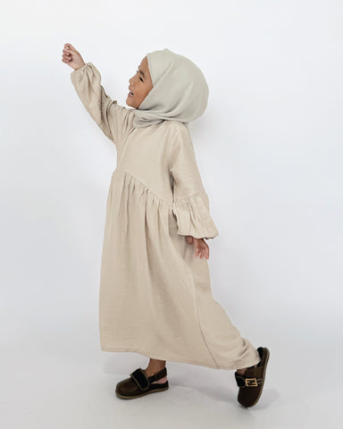 Aisyah Dress : Sand