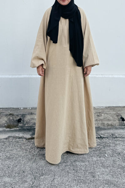 Everyday Cotton Dress : Sand