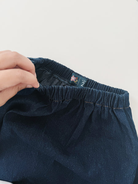 Denim : Flare Skirt