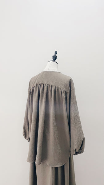 Top & Skirt Set : Sage