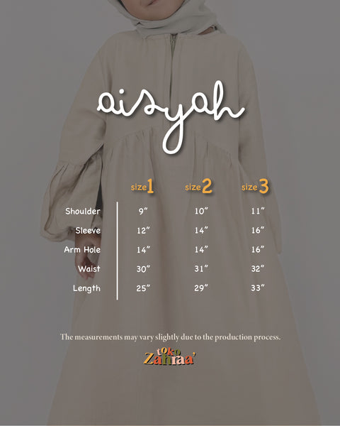 Aisyah Dress : Sand