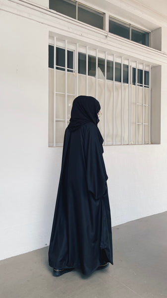 Rumi Cotton Dress : Black