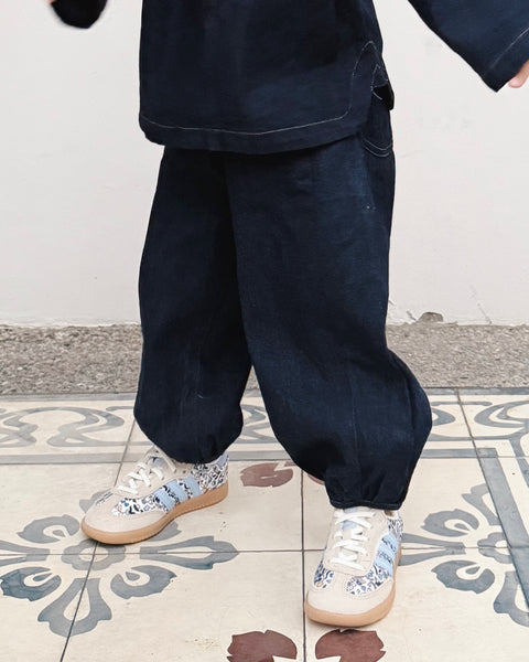 Denim : Barrel Pants