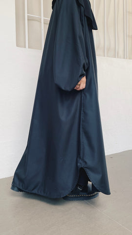 Rumi Cotton Dress : Black