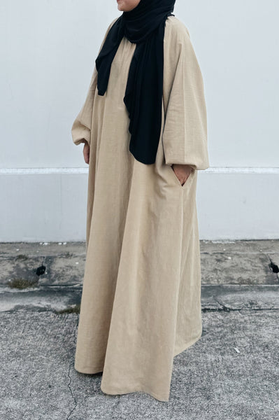 Everyday Cotton Dress : Sand