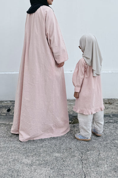 Everyday Cotton Dress : Blush