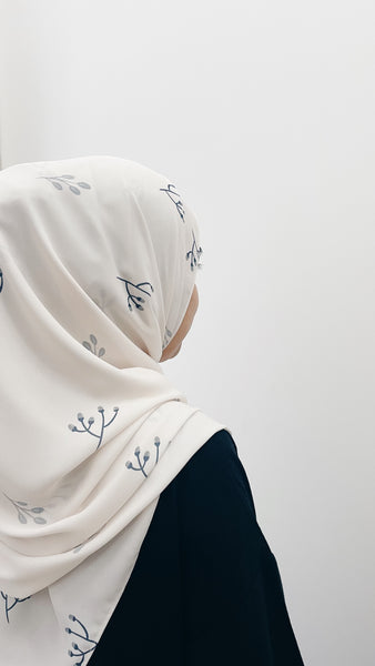 Printed : Bloom in Blue