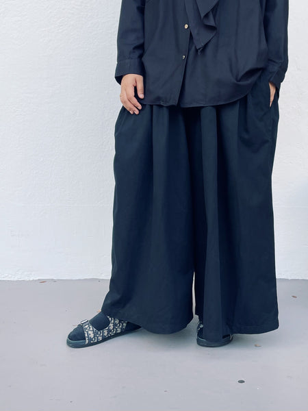 Super Wide Pants : Black