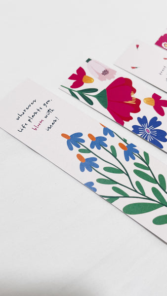 Bookmarks : Floral