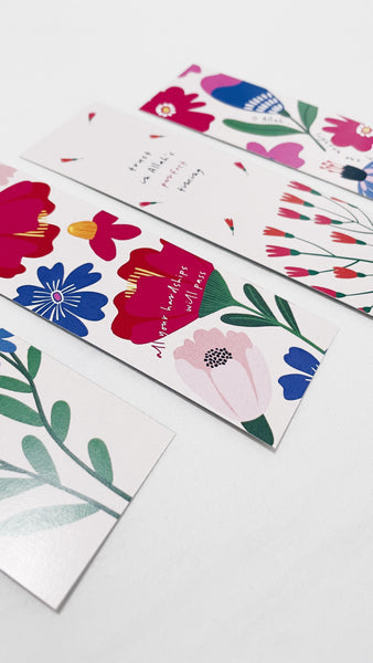 Bookmarks : Floral