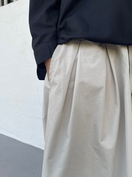 Super Wide Pants : Beige