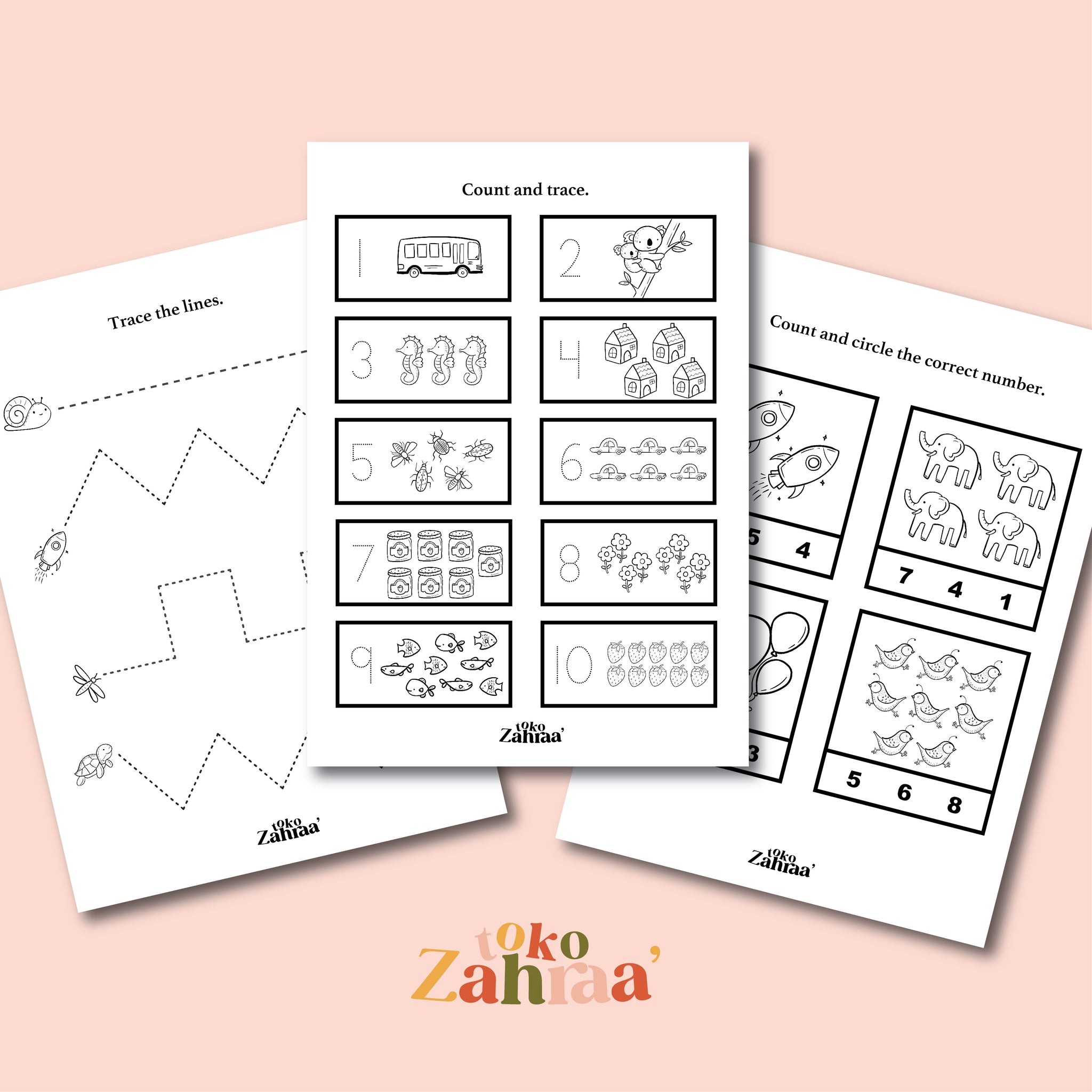Worksheets : Numbers