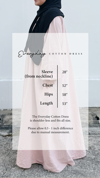 Everyday Cotton Dress : Sand