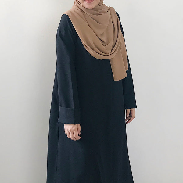 Textured Chiffon : Pecan