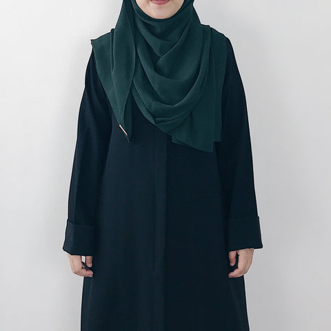 Korean Chiffon : Forest Green