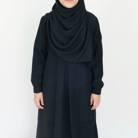 Premium Chiffon : Black
