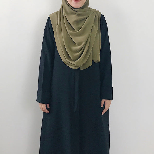 Textured Chiffon : Olive