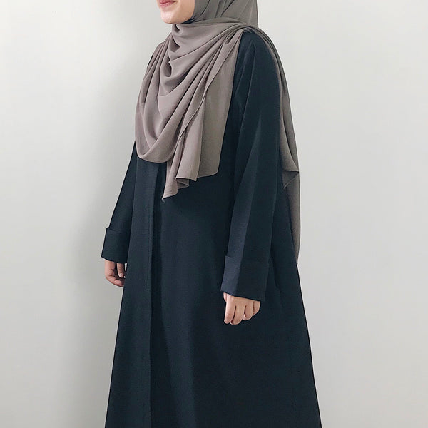 Textured Chiffon : Ash Brown