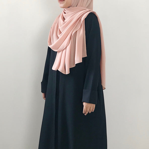 Textured Chiffon : Peach