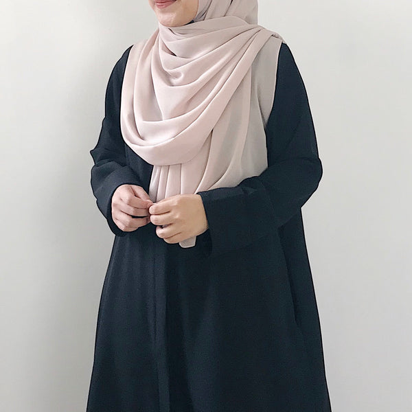 Textured Chiffon : Nude