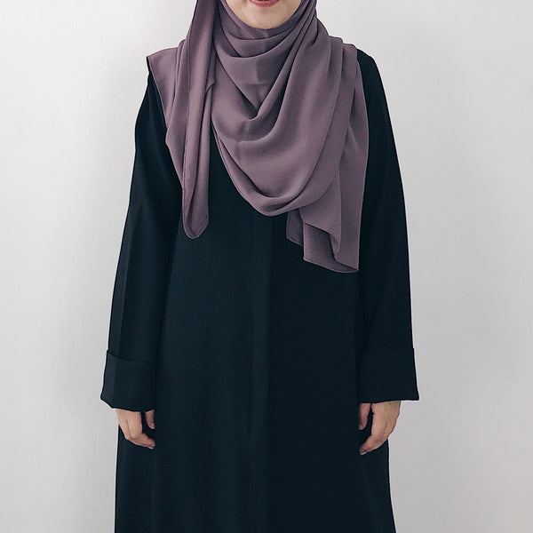 Korean Chiffon : Dusty Purple
