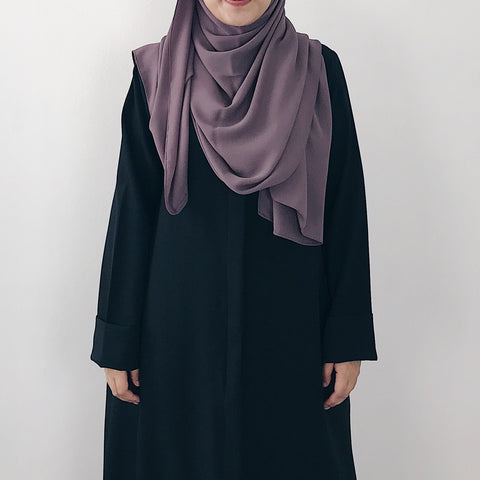 Korean Chiffon : Dusty Purple