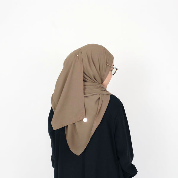 Premium Chiffon : Walnut