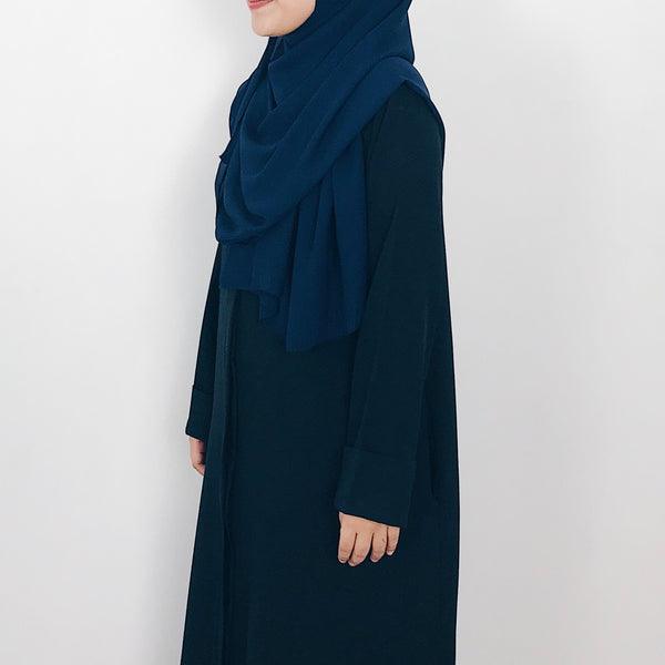 Korean Chiffon : Deep Blue