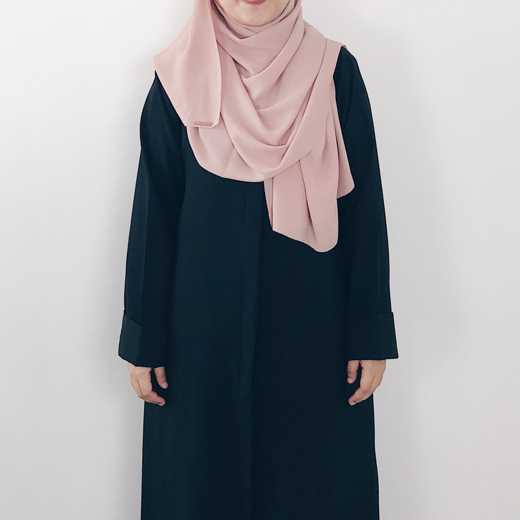 Korean Chiffon : Soft Peach