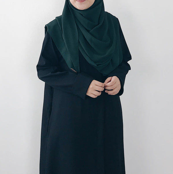 Korean Chiffon : Forest Green