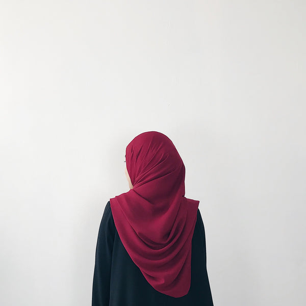 Korean Chiffon : Ruby